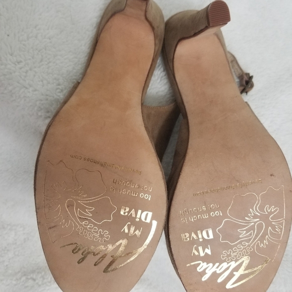 Beverly Feldman suede heels - Picture 7 of 8